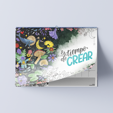 Cargar imagen en el visor de la galería, Calendario acuareleable 2024