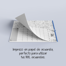 Cargar imagen en el visor de la galería, Calendario acuareleable 2024