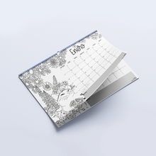 Cargar imagen en el visor de la galería, Calendario acuareleable 2024