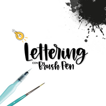 Cargar imagen en el visor de la galería, Taller Lettering con brushpen
