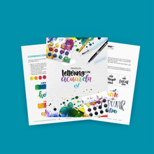 Cargar imagen en el visor de la galería, Taller Lettering con acuarela