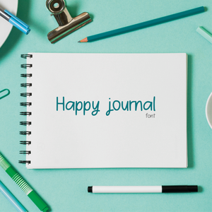 Happy Journal - Tipografía