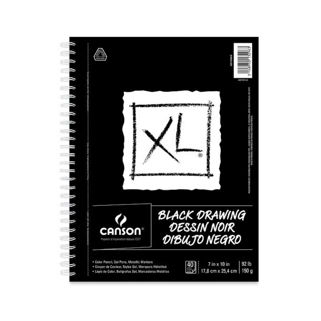Canson XL dibujo negro