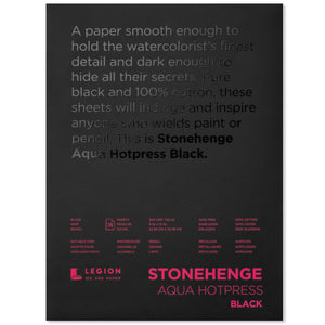 Block Stonehenge negro - Prensado caliente